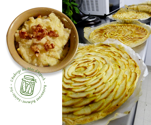 Le restaurant - L'Auberge Du Mas D'Aspech - restaurant BELMONT-SAINTE-FOI