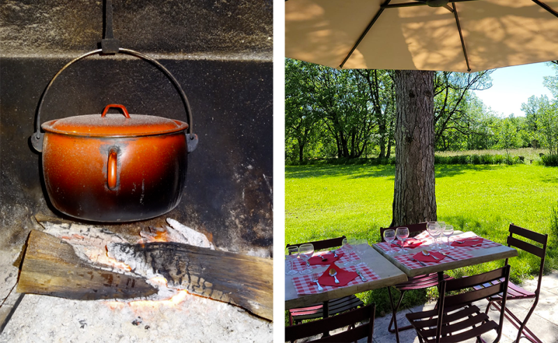 Le restaurant - L'Auberge Du Mas D'Aspech - restaurant BELMONT-SAINTE-FOI