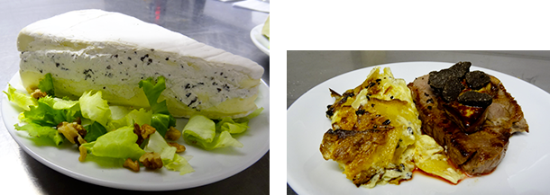 Le restaurant - L Auberge Du Mas D Aspech - restaurant BELMONT-SAINTE-FOI